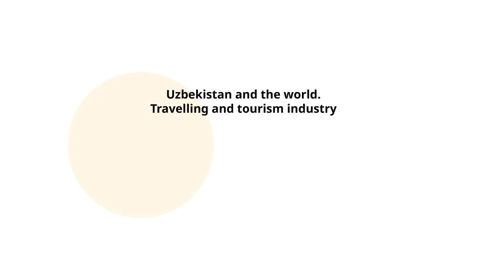 Travelling and Tourism in Uzbekistan 1