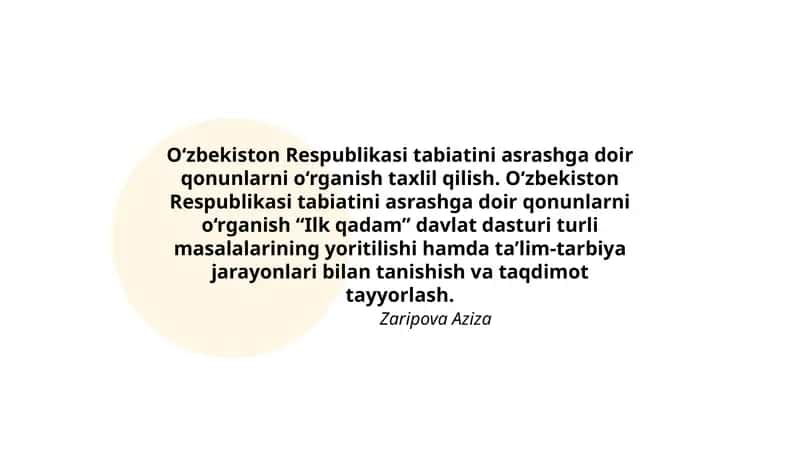 Ilk Qadam Davlat Dasturi 1