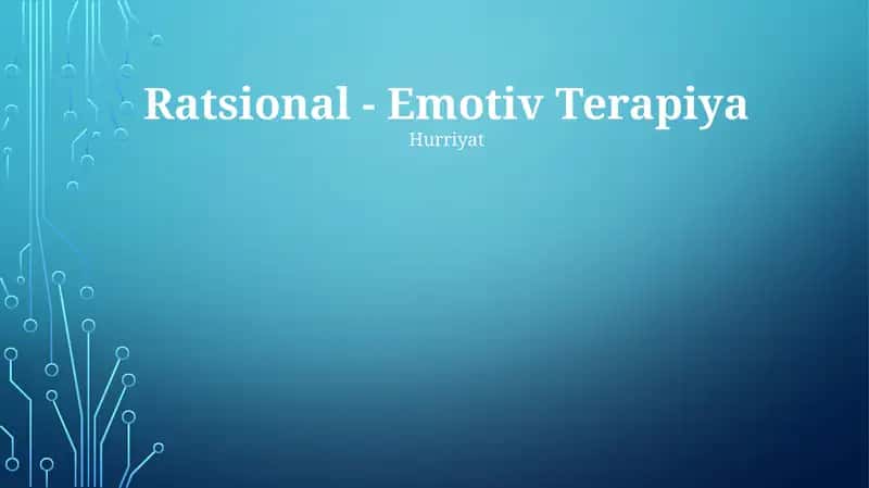 Ratsional - Emotiv Terapiya 1