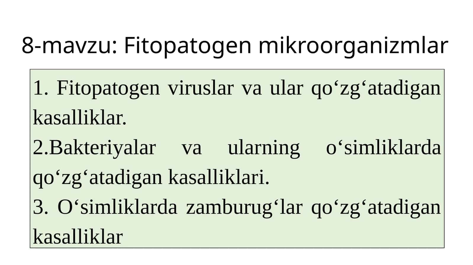 Fitopatogen mikroorganizmlar 1