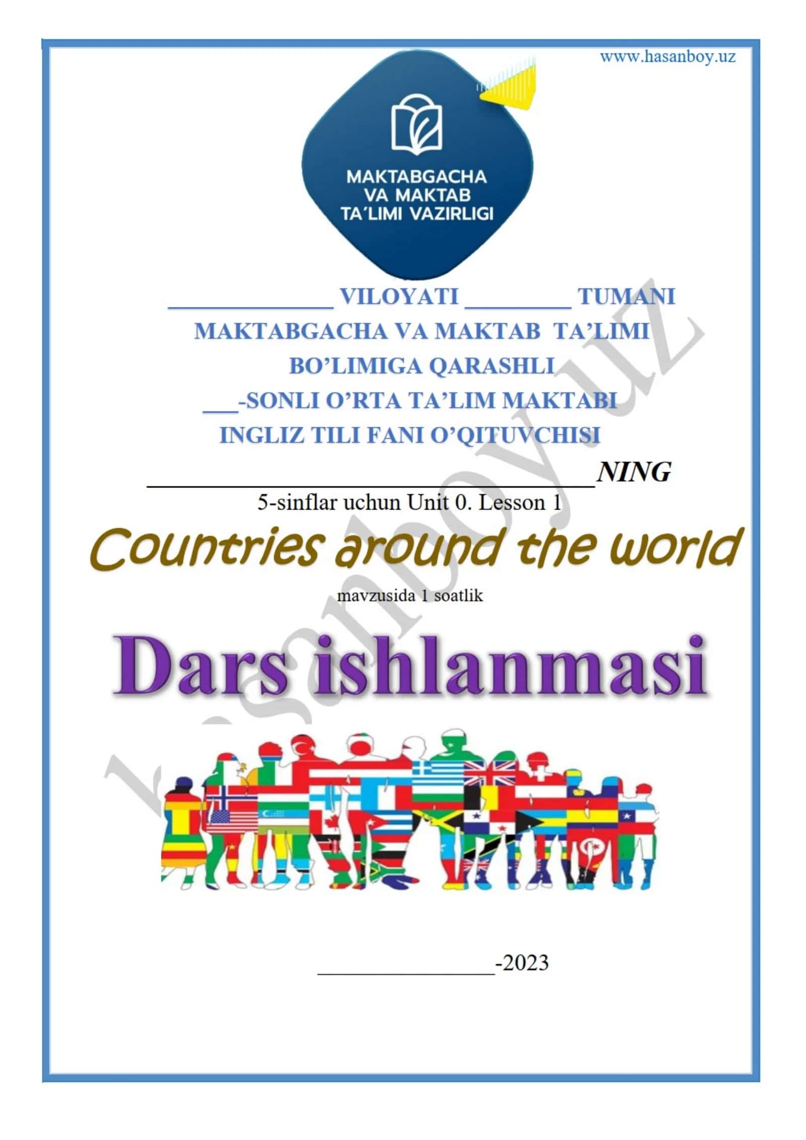 Countries around the world 1