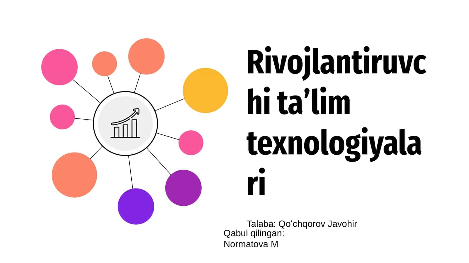 Rivojlantiruvchi taʼlim texnologiyalari 1