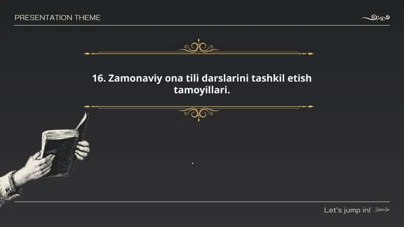 Zamonaviy ona tili darslarining metodik asoslari 1