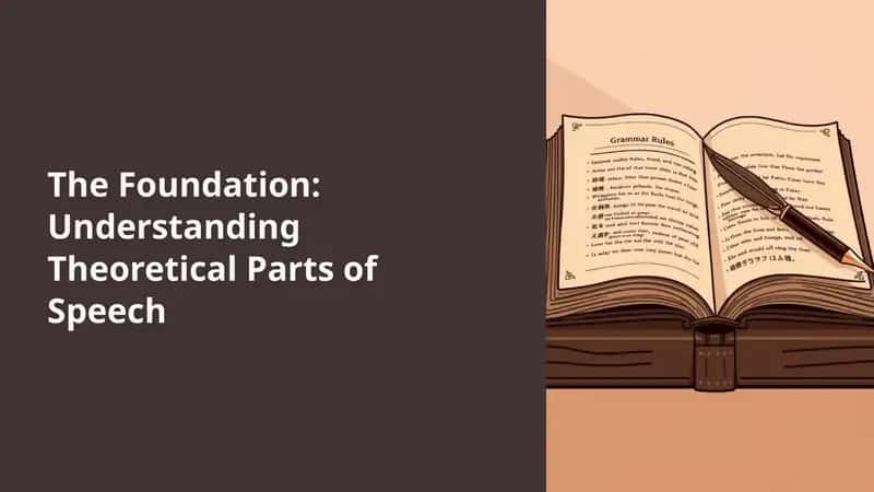 The Foundation: Understanding Theoretical Parts of Speech 1