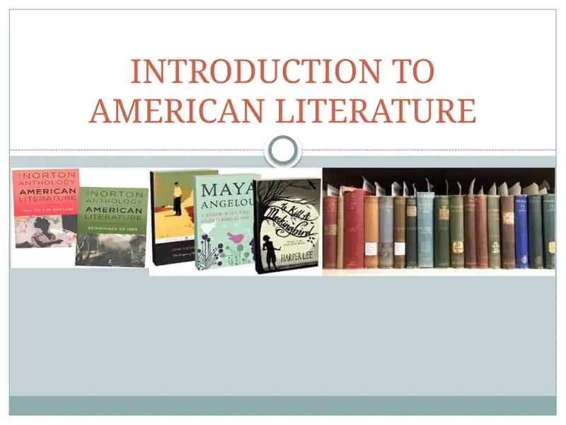 Most Important Works In American Literature 1