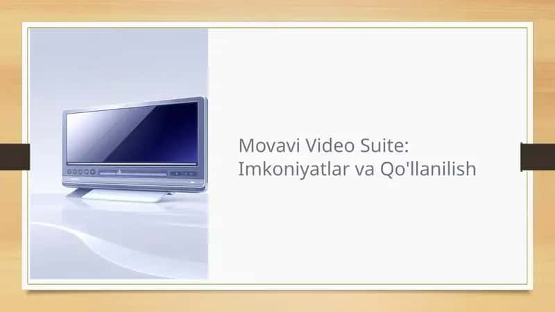 Movavi Video Suite 1