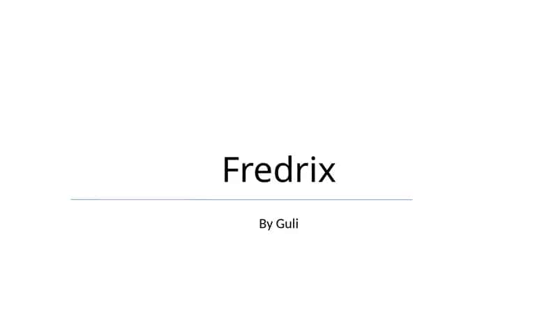 Fredrix 1