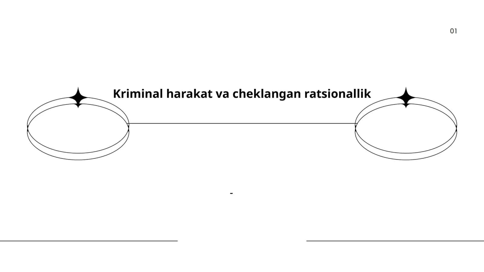 Kriminal harakat va cheklangan ratsionallik 1