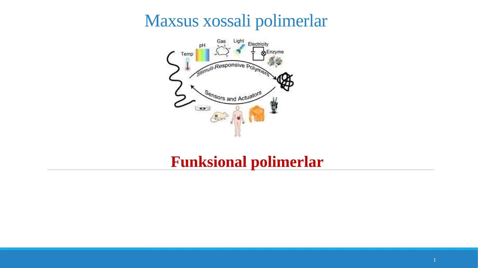 Maxsus xossali polimerlar 1