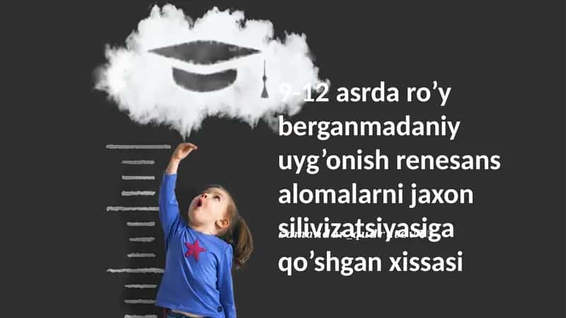Uyg'onish renesansi alomati 1