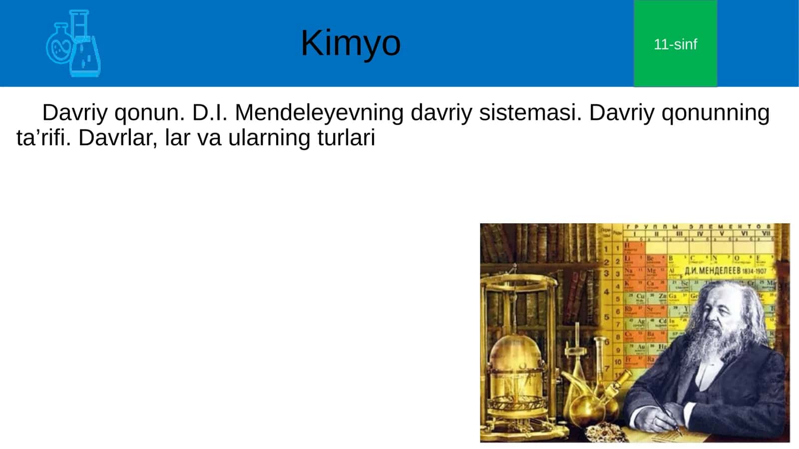 Kimyo 1