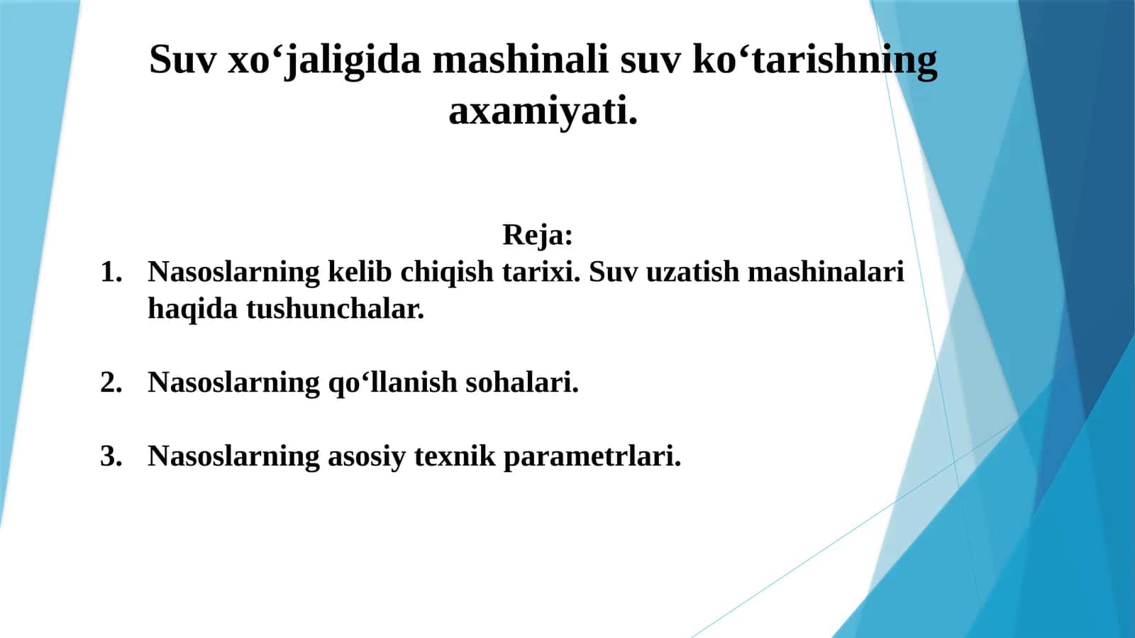 Nasoslar va Nasos Stansiyalari 1