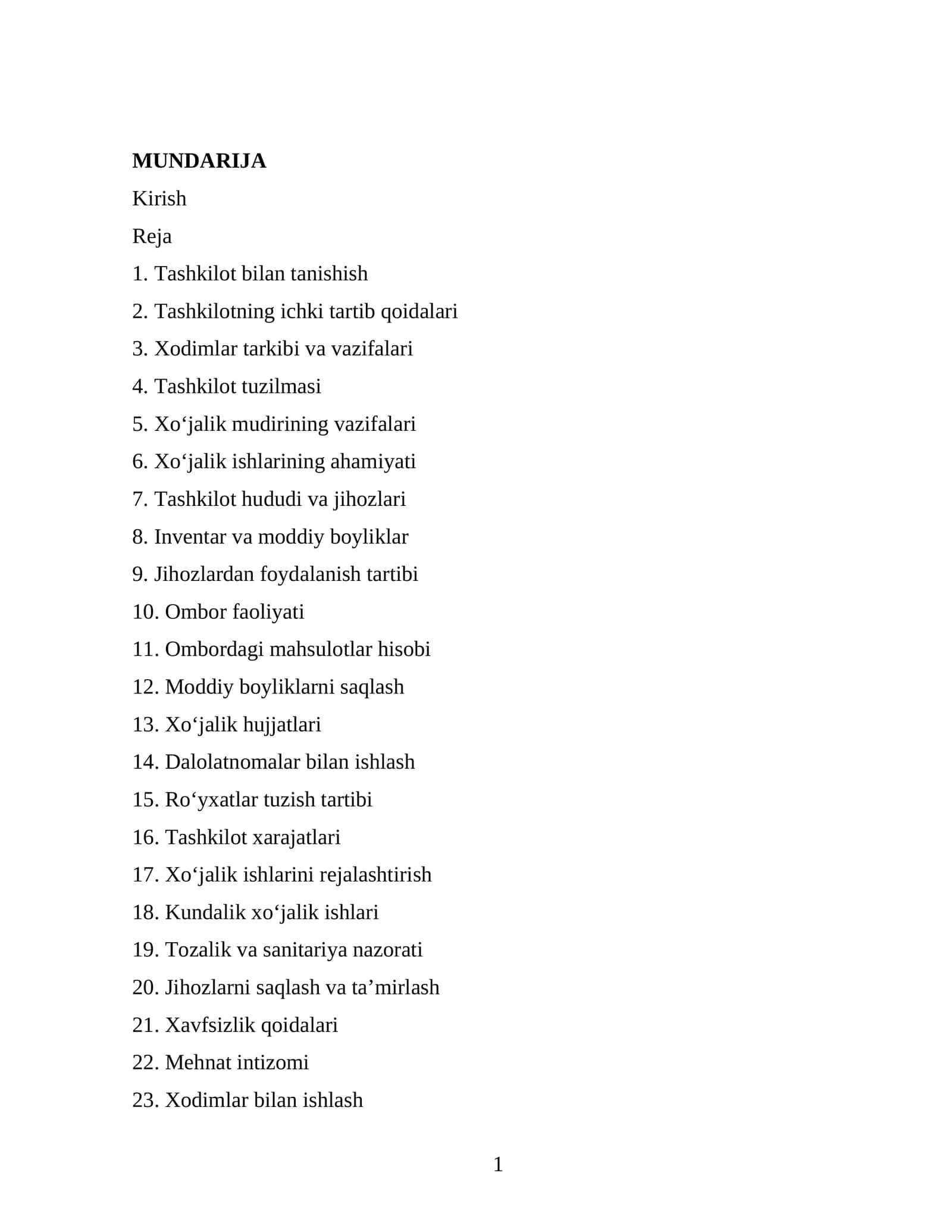 maktabgacha talim muassasalari bolimi amaliyot hisoboti. 1