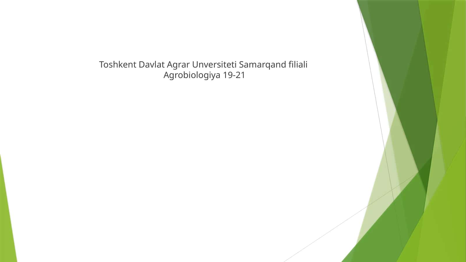 Tuproqning radioktivligi 1