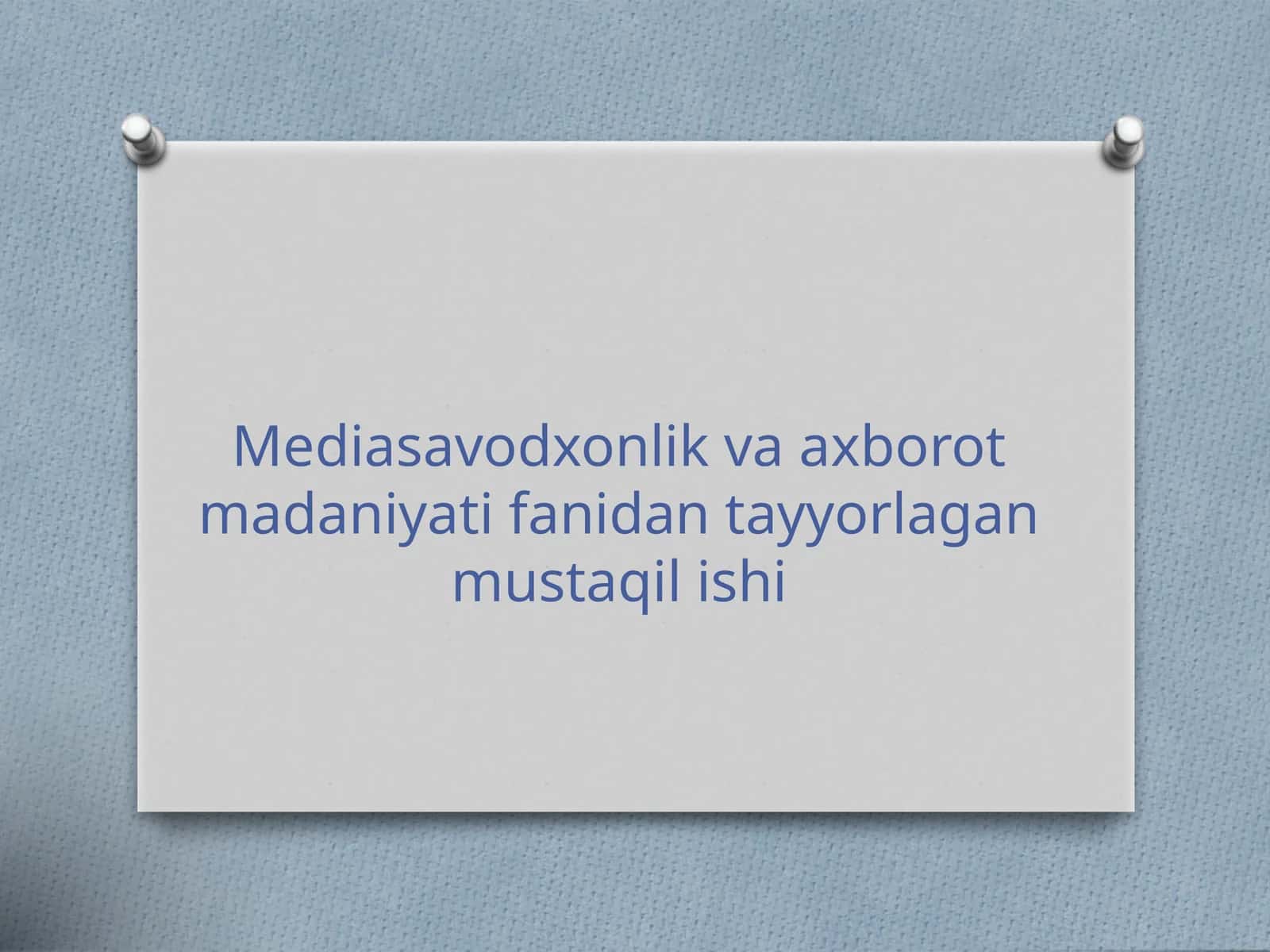 Tarmoqodobaxloqi(Infoetika) 1