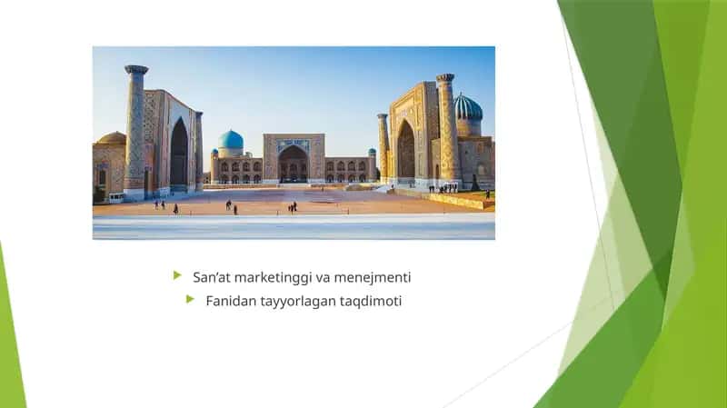 Madaniy meros obyektlari 1