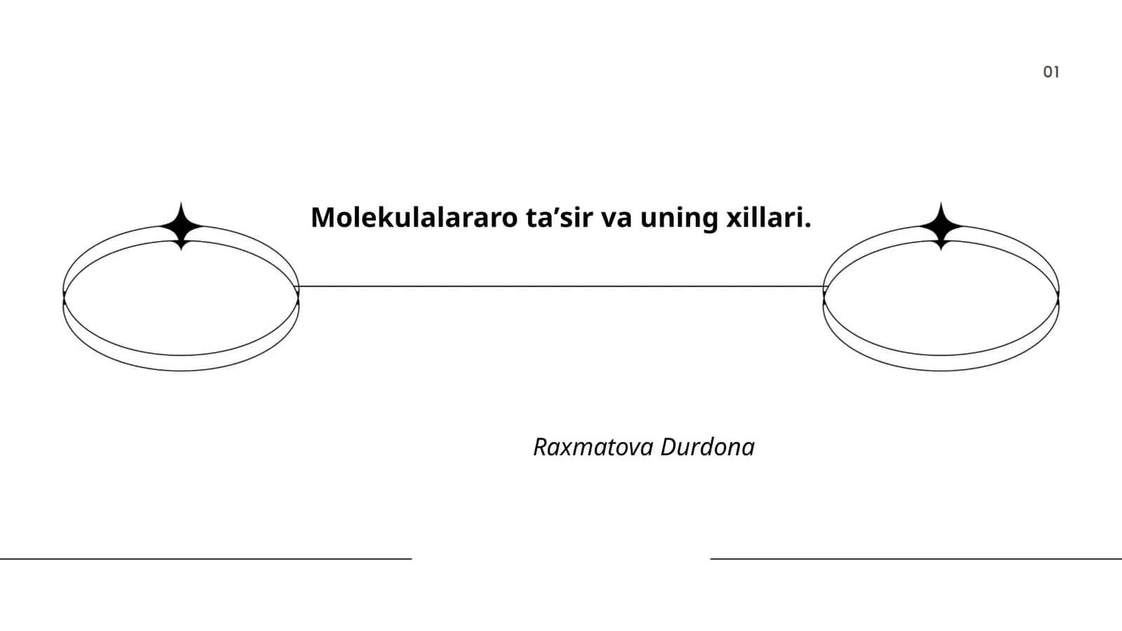 Molekulalararo ta'sir va uning xillari 1