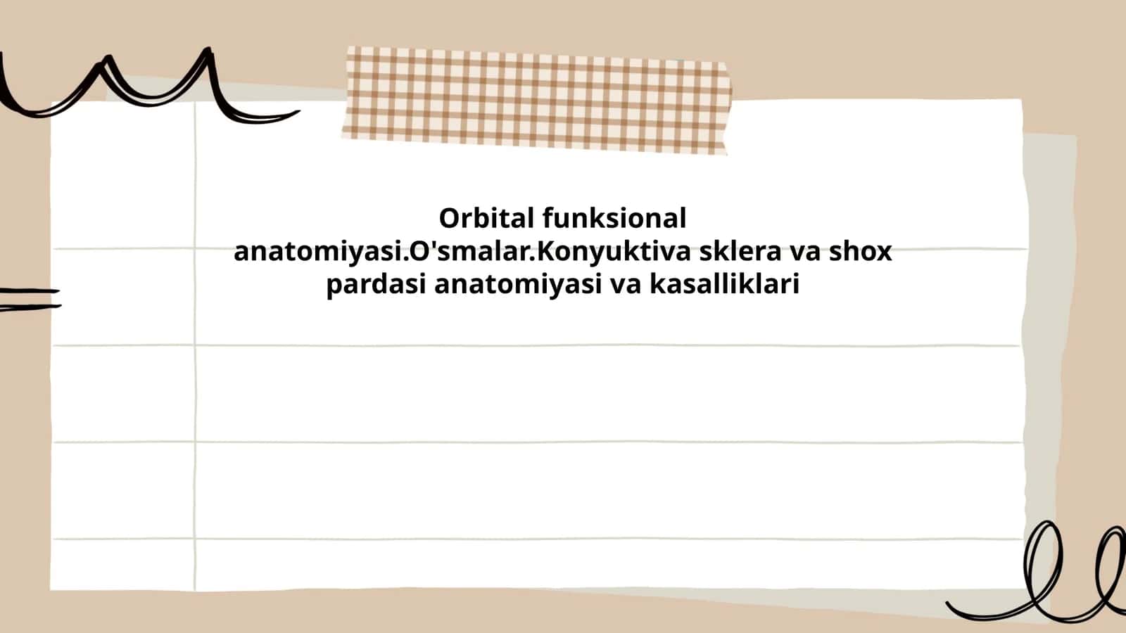 Orbital funksional anatomiyasi 1