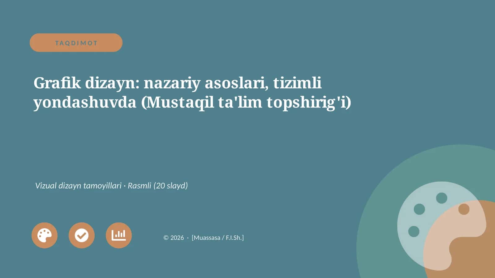 Grafik dizayn: nazariy asoslari, tizimli yondashuvda 1