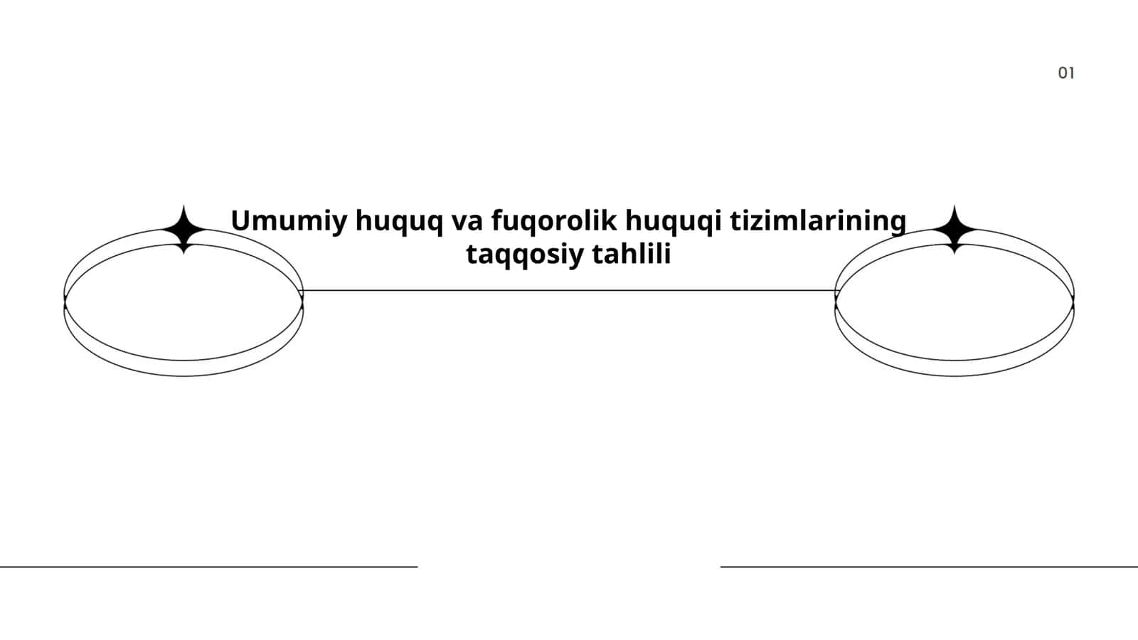 Umumiy huquq va fuqorolik huquqi tizimlarining taqqosiy tahlili 1