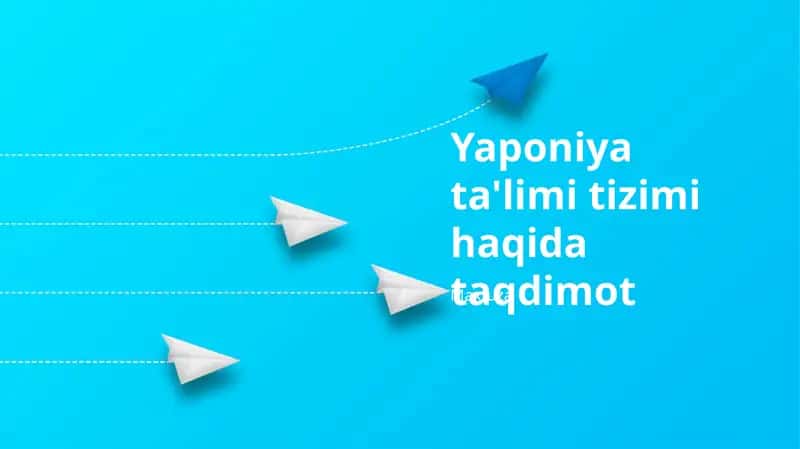 Yaponiya ta'limi tizimi haqida taqdimot 1