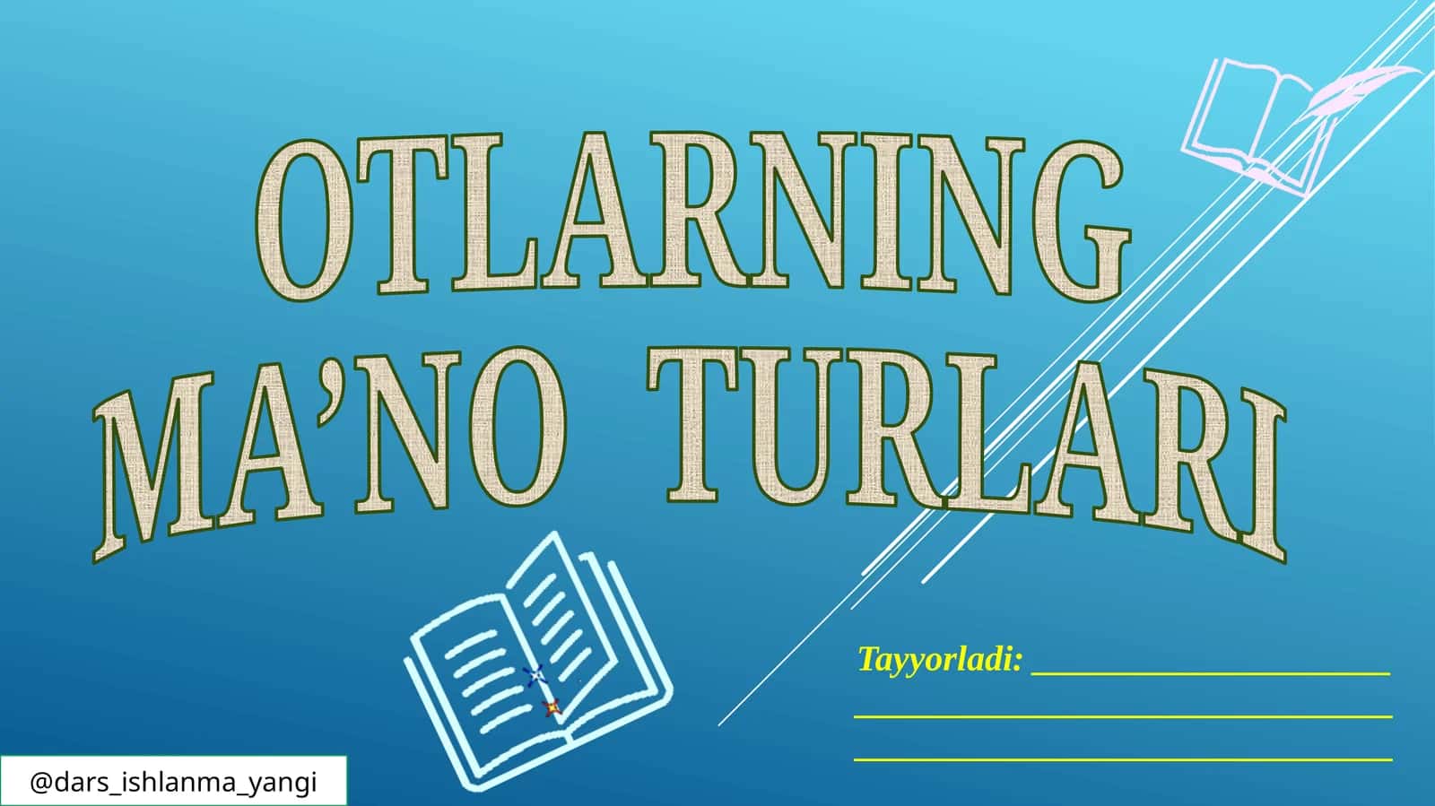 OTLARNING MA’NO TURLARI 1