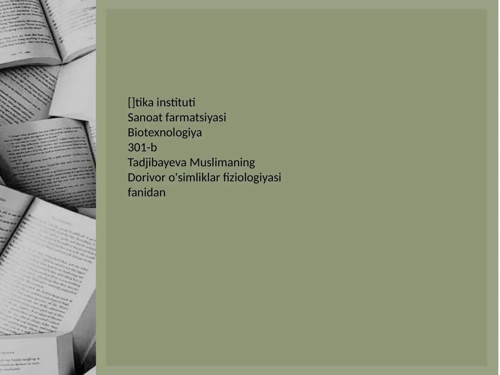 Fotosintez birligi va 2ta fotosistemaning faoliyati 1