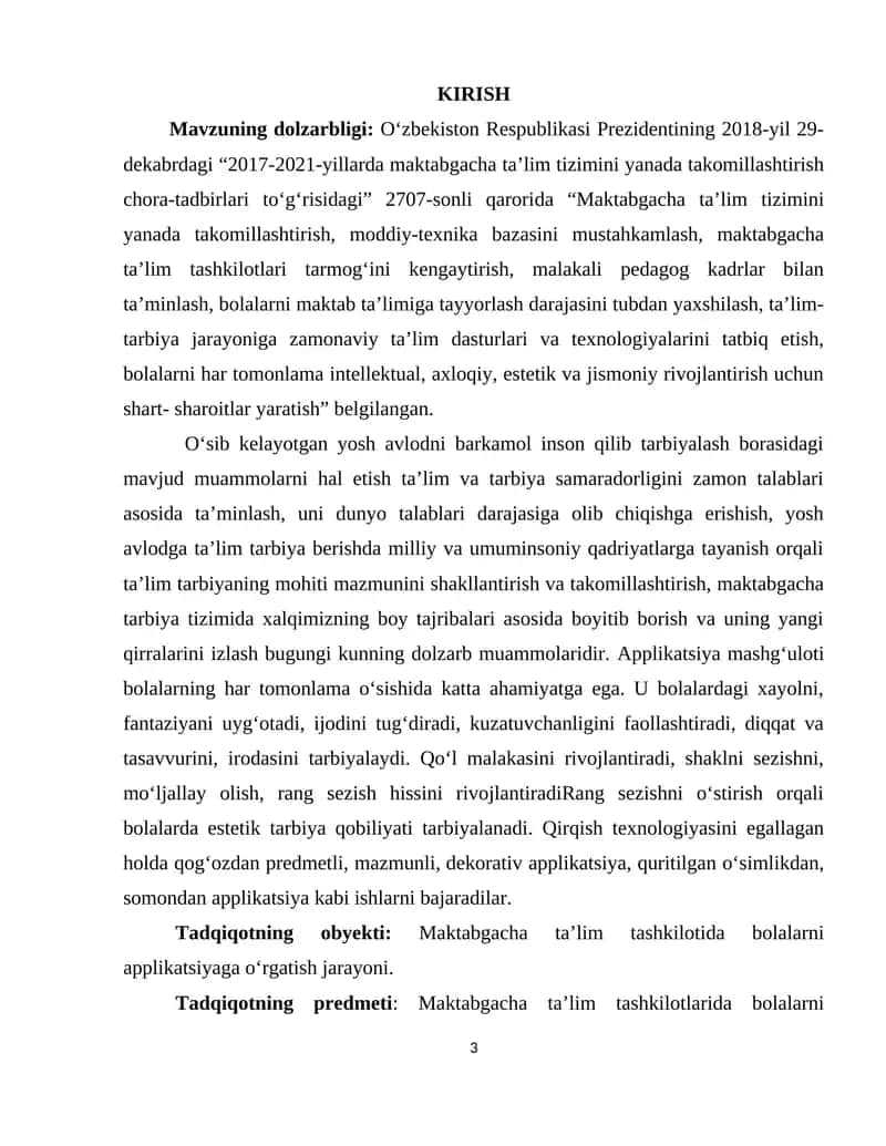 O‘sib kelayotgan yosh avlodni barkamol inson qilib tarbiyalash borasidagi mavjud muammolarni hal etish ta’lim va tarbiya samaradorligini zamon talablari asosida ta‘minlash 1