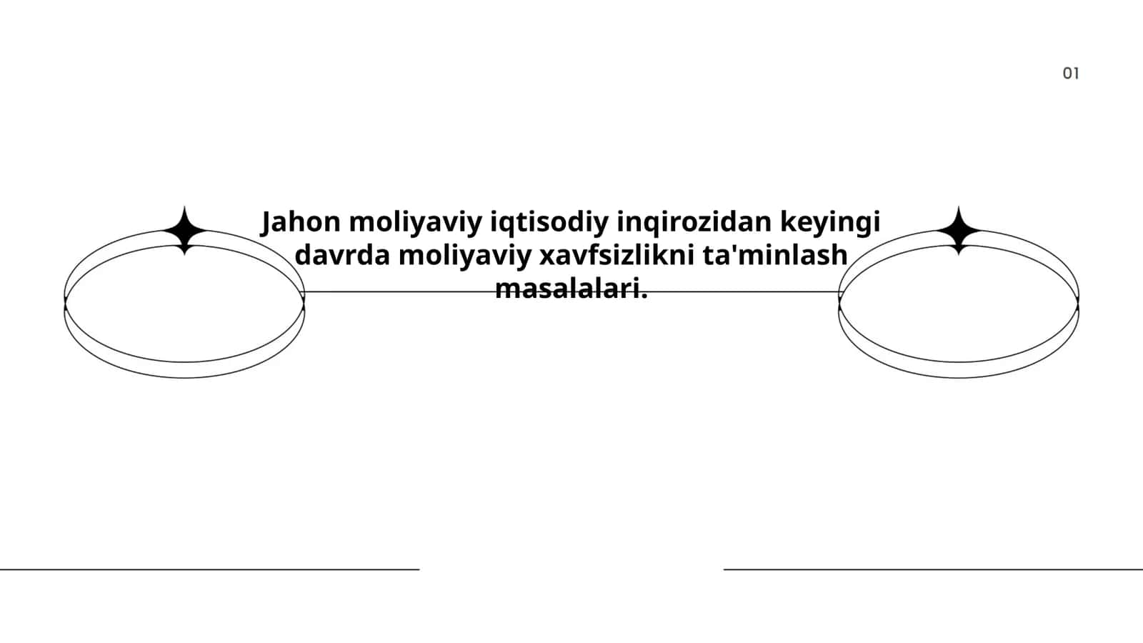 Jahon moliyaviy inqirozidan keyingi davrda moliyaviy xavfsizlikni ta'minlash masalalari 1