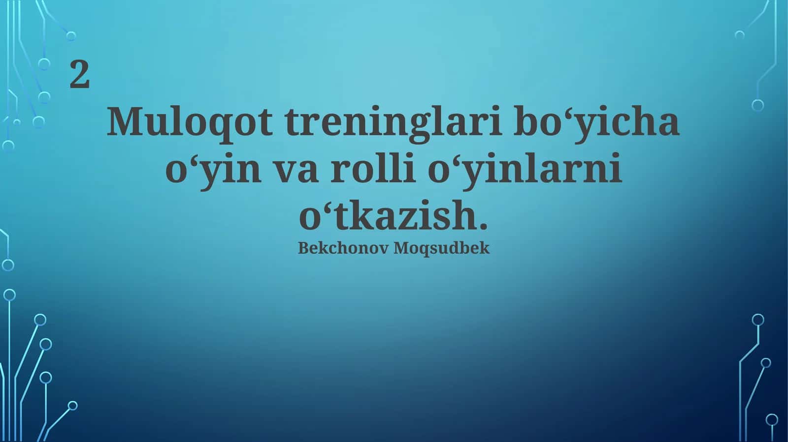 Kommunikatsiya Treningi 1