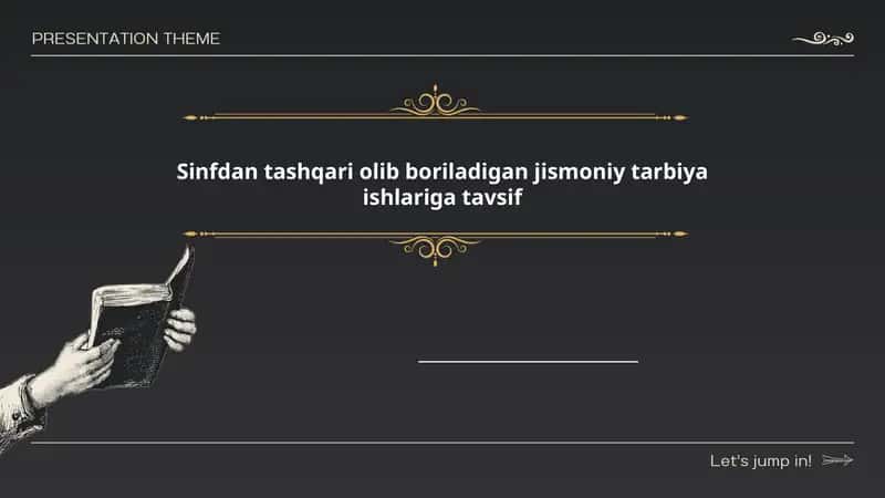 Sinfdan tashqari olib boriladigan jismoniy tarbiya ishlariga tavsif 1