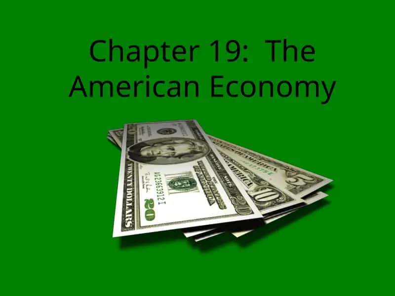The American Economy 1