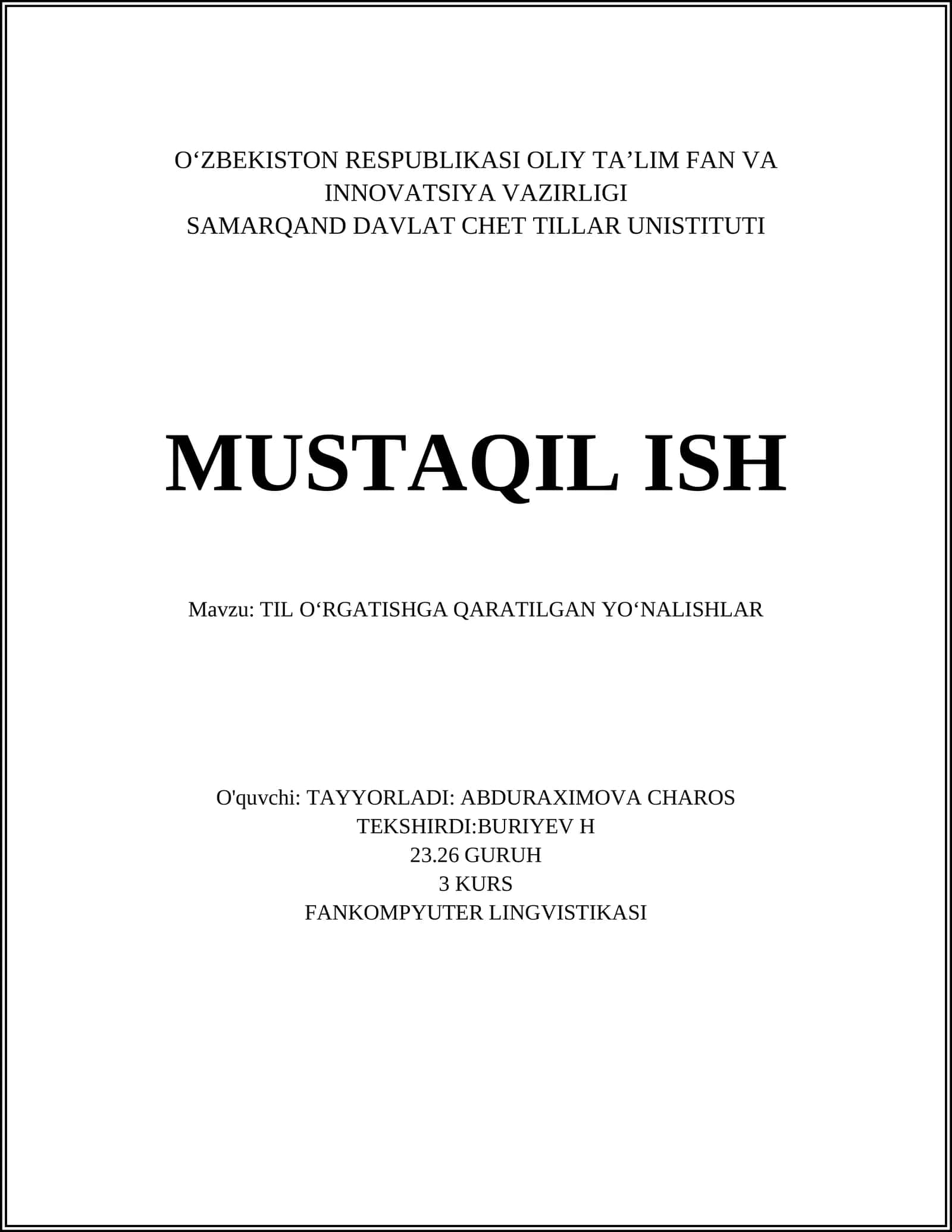 Kommunikativ yondashuv va muloqotga yoʻnaltirilgan darslar 1
