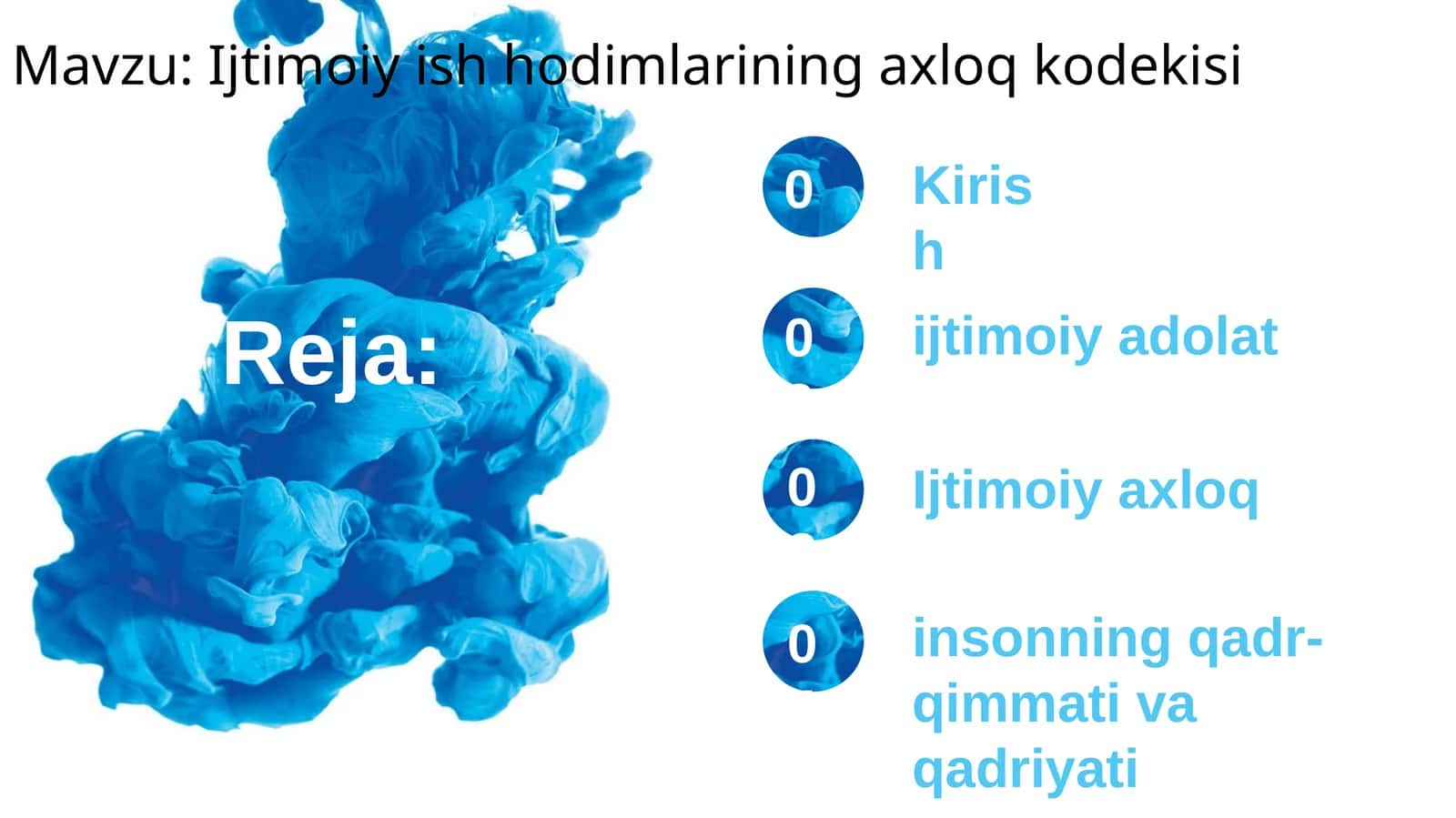 Ijtimoiy ish hodimlarining axloq kodekisi 1