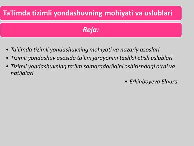 Ta’lim texnologiyalari 1