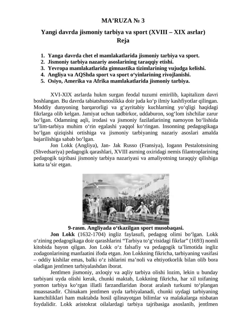 MA’RUZA № 3 1