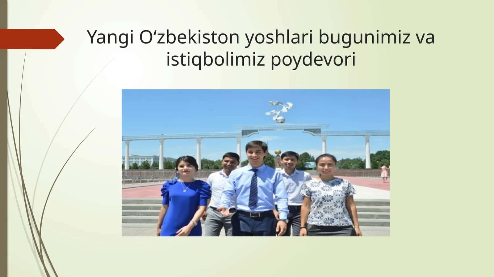 Yangi O‘zbekiston yoshlari bugunimiz va istiqbolimiz poydevori 1