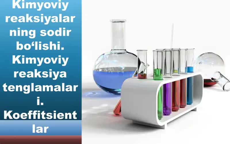 Kimyoviy reaksiyalar 1