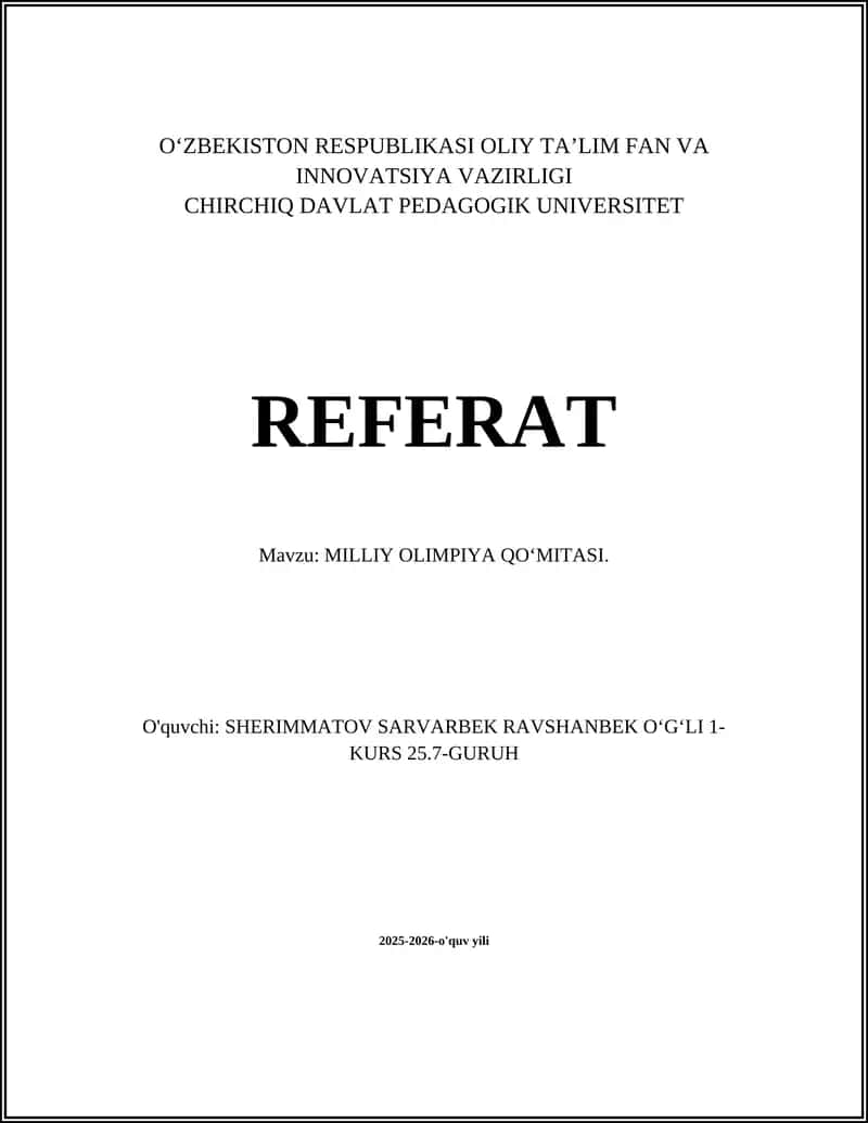 MILLIY OLIMPIYA QOʻMITASI 1