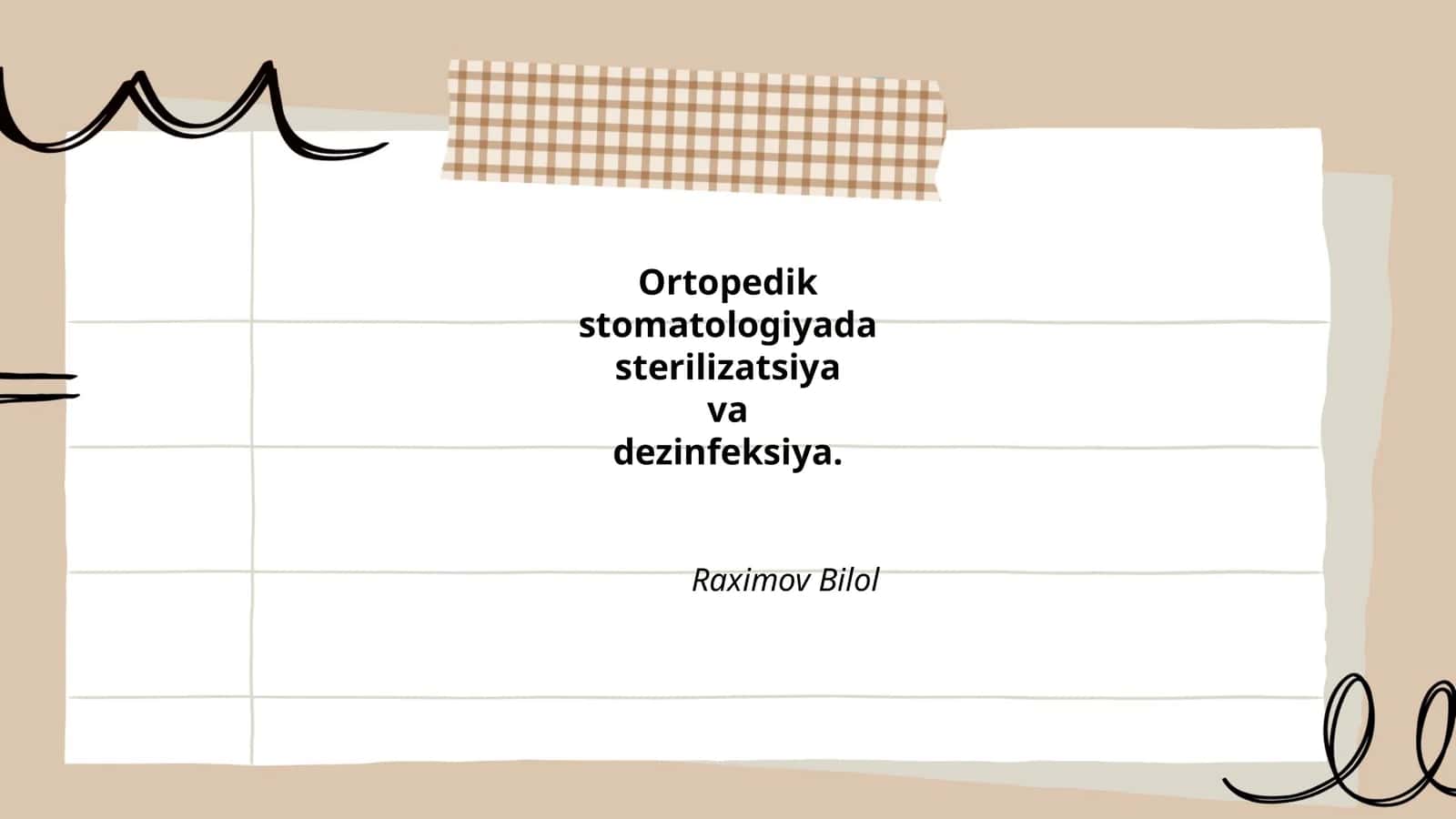 Sterilizatsiya va dezinfeksiya: asosiy tushunchalar va maqsadlar 1