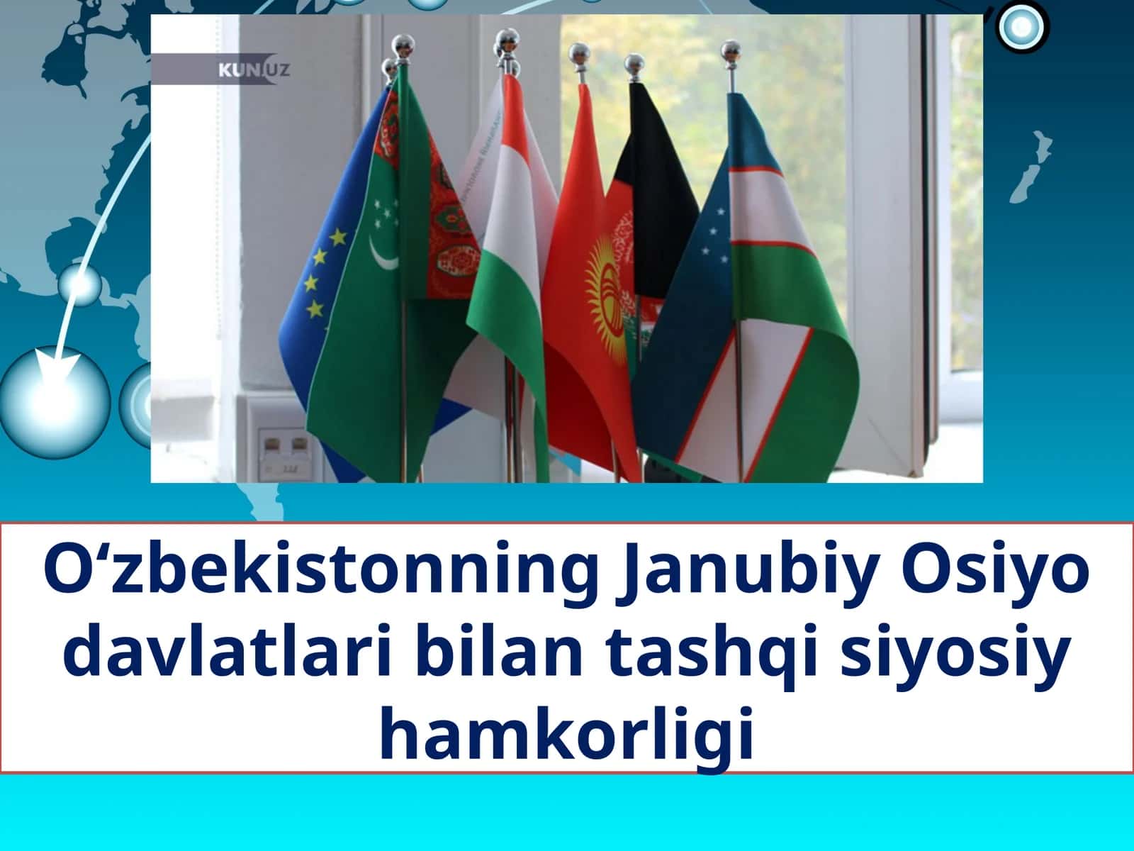 O‘zbekistonning Janubiy Osiyo davlatlari bilan tashqi siyosiy hamkorligi 1