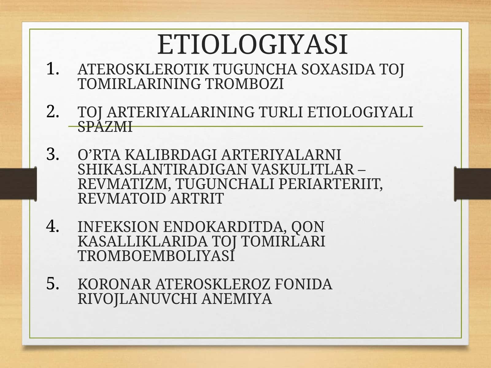 Miokard infarkti 1