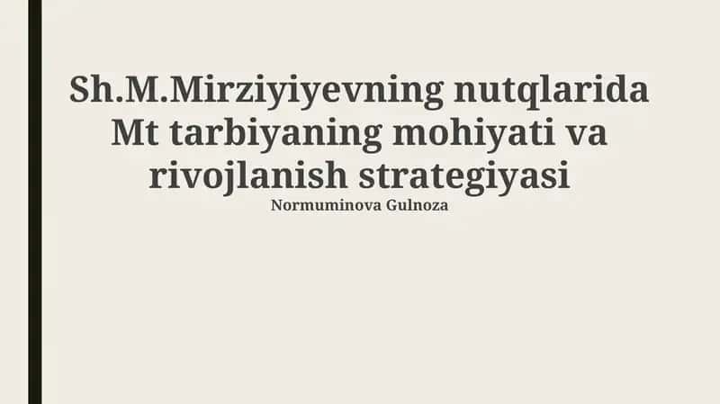 Yoshlar Tarbiyasi va Ma'naviy-Axloqiy Kamol 1