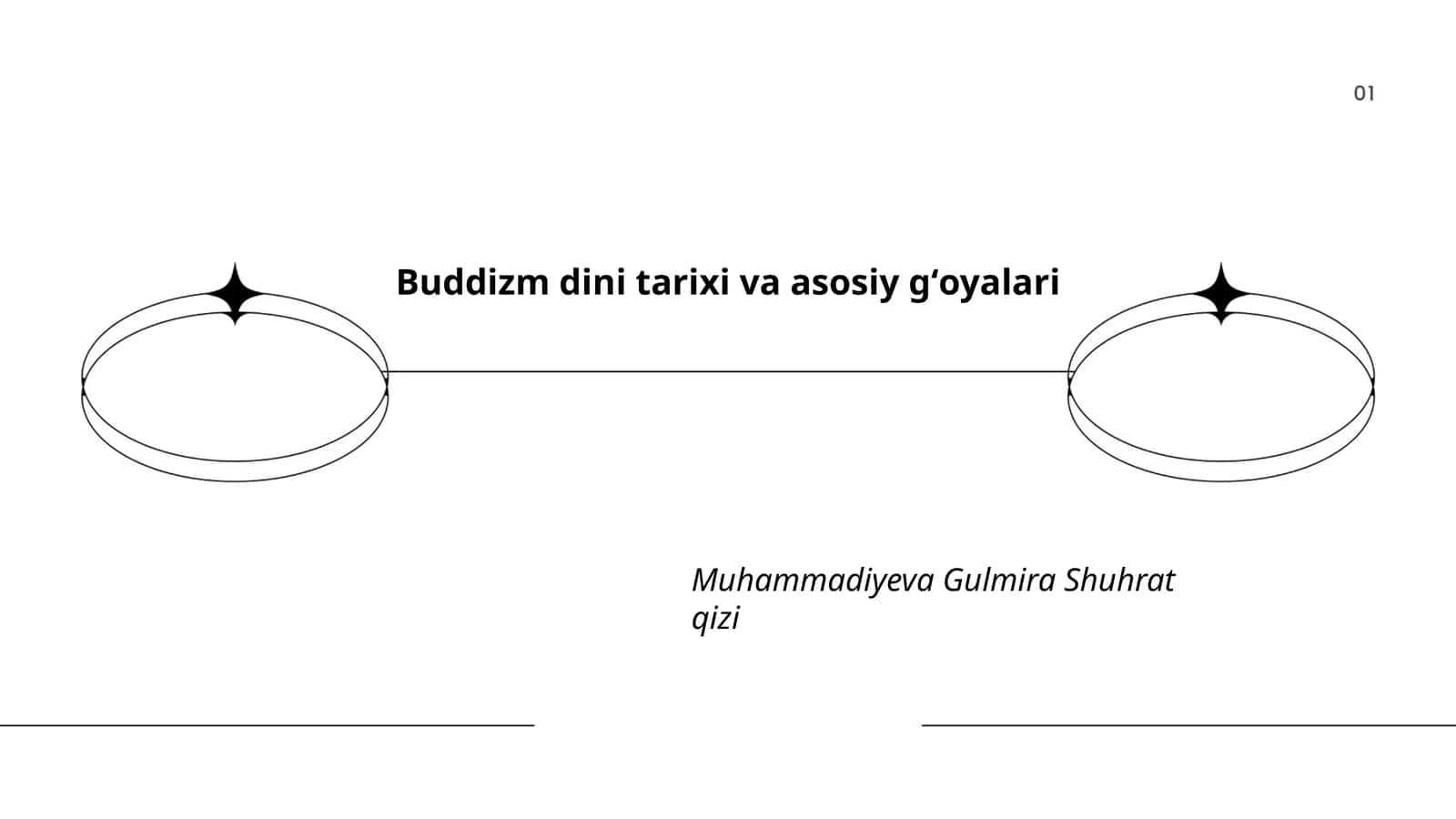 Buddizm dini tarixi va asosiy gʻoyalari 1