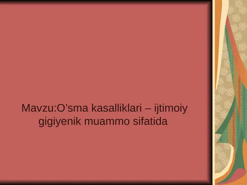 Rak, Saratonning kelib chiqish sabablari 1