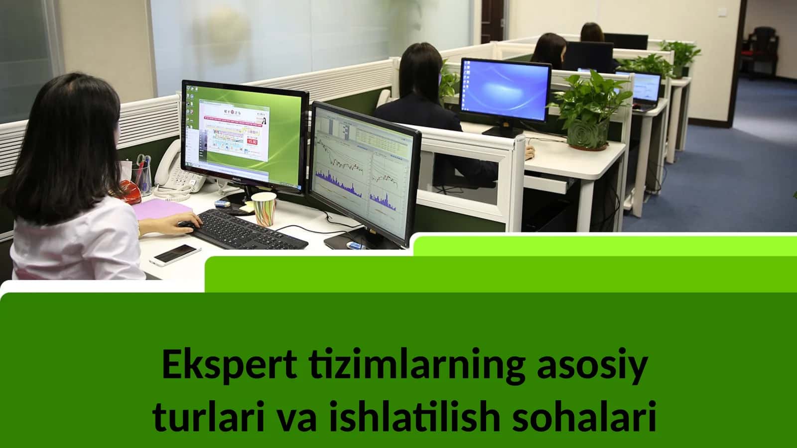 Ekspert tizimlarining asosiy turlari va ishlatilish sohalari 1