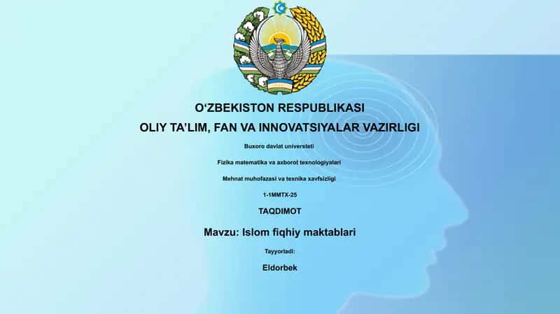 Islom fiqhiy maktablari 1
