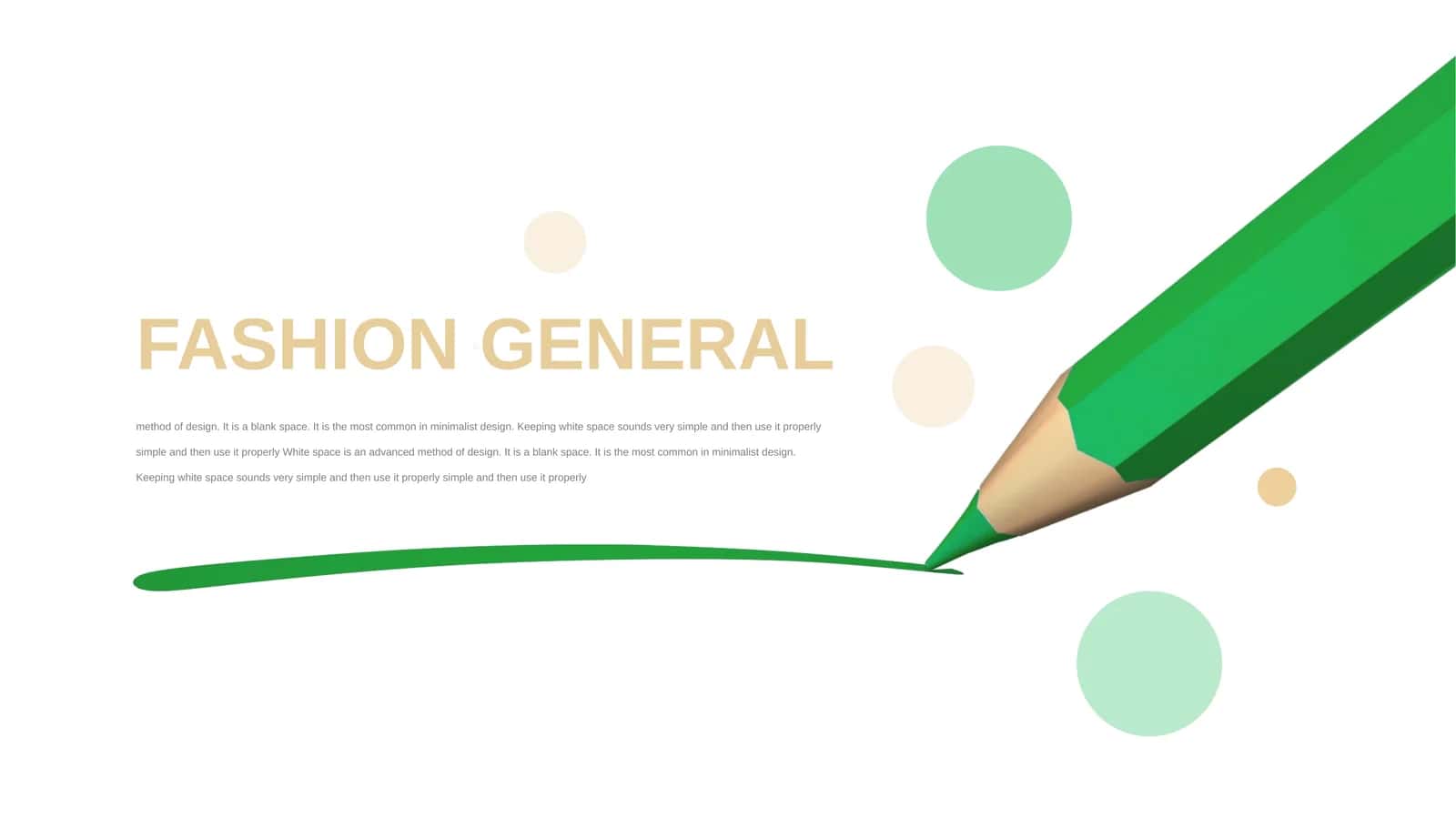 Blank space method of design 1