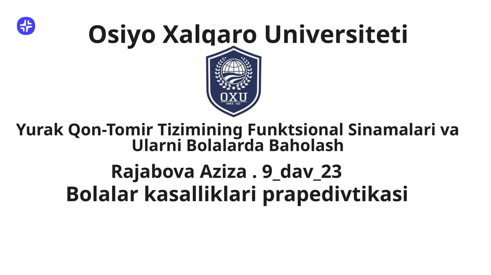 Bolalar kasalliklariprapedivtikasi 1