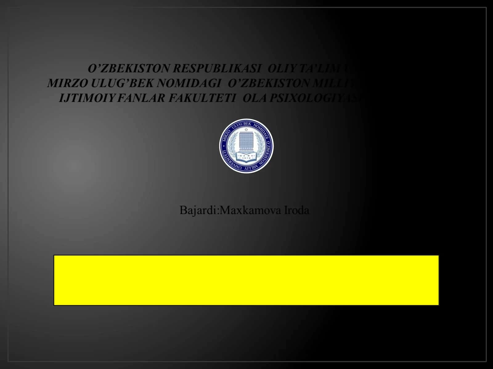 Test tuzishning asosiy bosqichlarini ajratish va tushuntirib berish 1